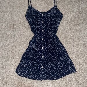 Floral Navy Dress